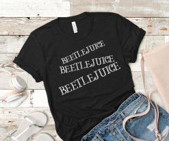 Beetlejuice Fall Clothing Its Showtime Funny Tee Shirt