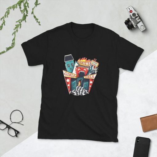 Beetlejuice Inspired Dante’s Inferno Room Short-Sleeve Unisex T-Shirt
