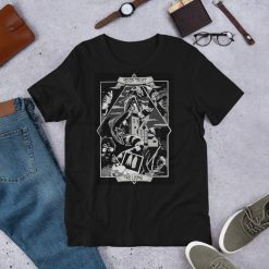 Beetlejuice-Never Trust The Living -Short-Sleeve Unisex T-Shirt