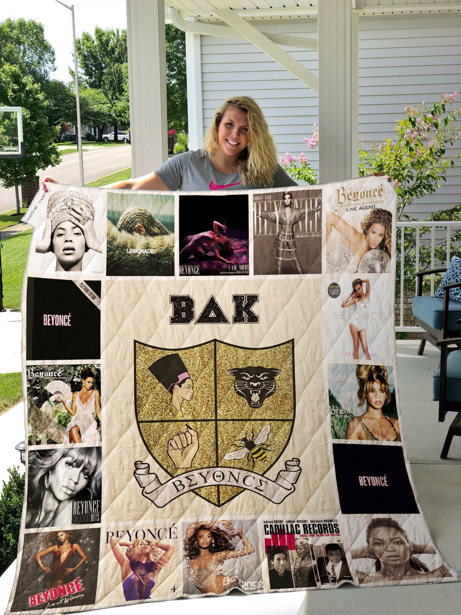 Beyonce Quilt Blanket 0917