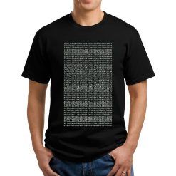 Billy Joel We Didnt Start The Fire Typewritten Shirt