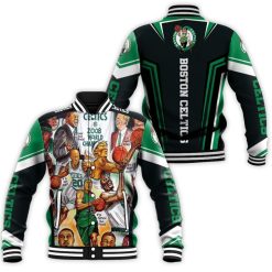 Boston Celtics 17th World Champions Baseball Jacket