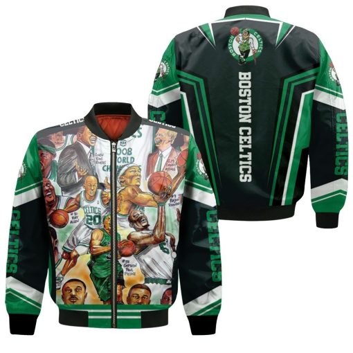 Boston Celtics 17th World Champions Bomber Jacket