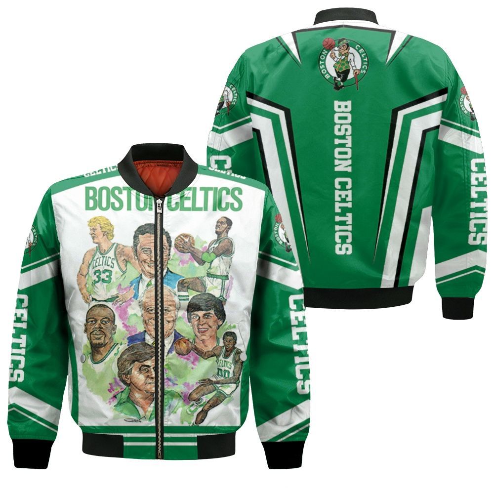 Boston Celtics 1982 Seasons Bomber Jacket