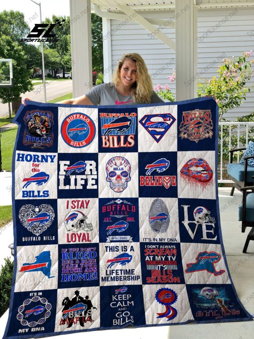 Buffalo Bills Quilt Blanket 02