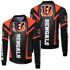 Cincinnati Bengals For Fans Fleece Bomber Jacket