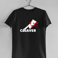 Cleaver Sopranos Black Color Tee Clothing Shirt