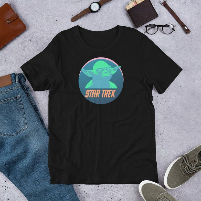 Cool Yoda Graphic Star Trek T-Shirt