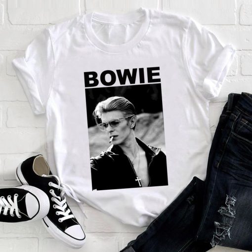 David Bowie Smoking Retro T-Shirt