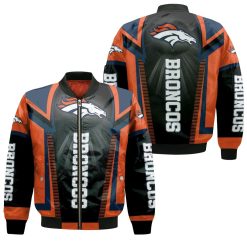 Denver Broncos For Fans Bomber Jacket