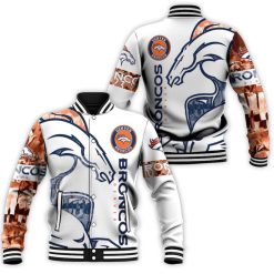 Denver Broncos Nfl For Broncos Fan 3d Baseball Jacket