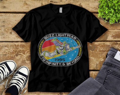 Disney Toy Story Buzz Lightyear To Infinity Badge T-Shirt