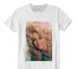 Dolly Parton Singer Vintage Unisex White T-Shirt