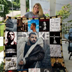 Drake Albums Cover Poster Quilt Blanket