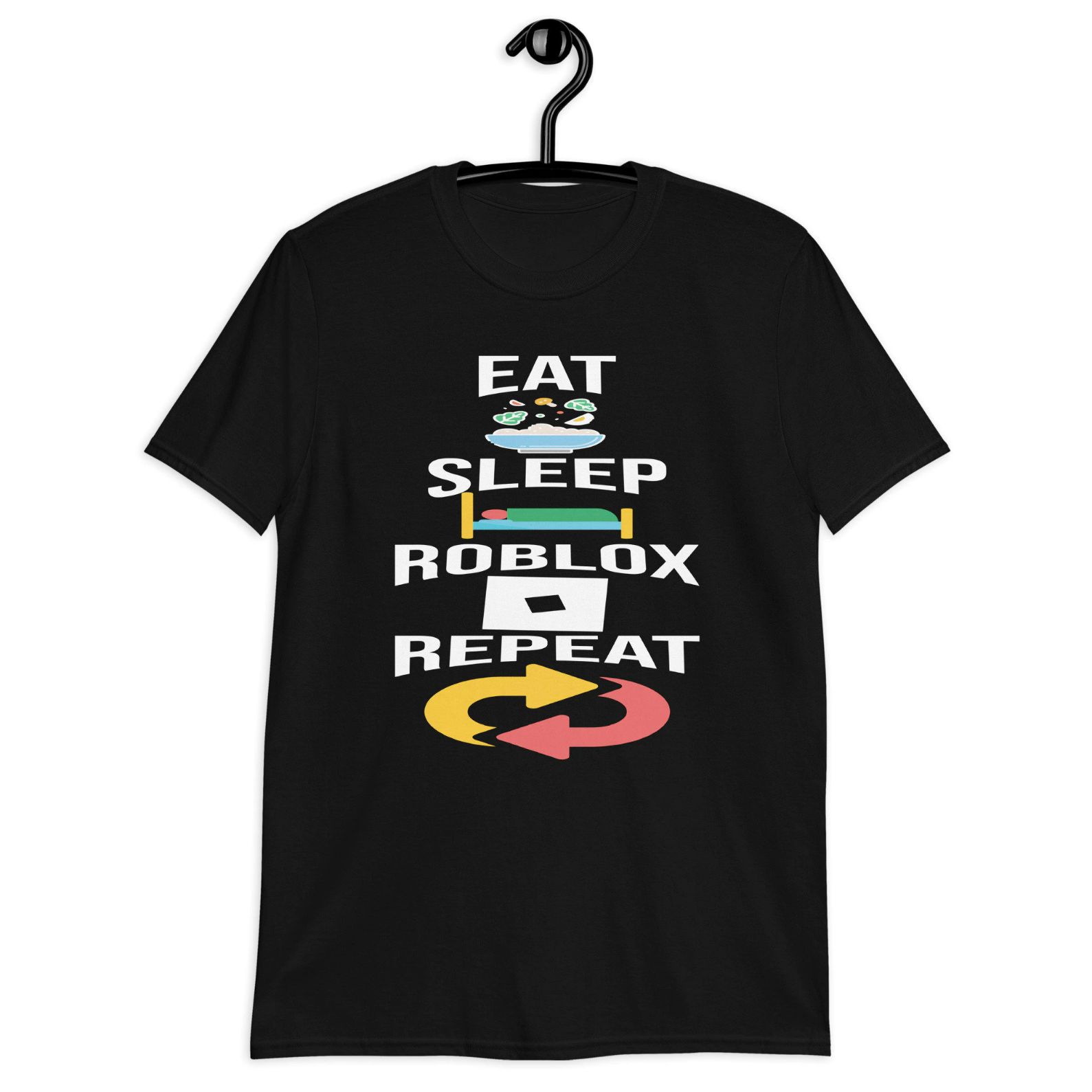 Eat Sleep Roblox Repeat Shirt