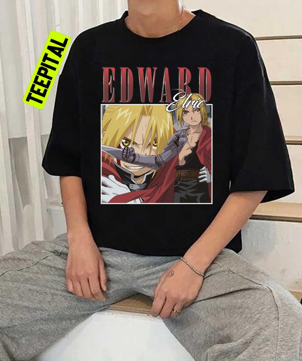 Edward Elric Anime Homage Fullmetal Alchemist T-Shirt