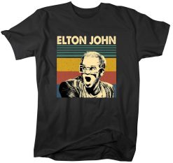 Elton John Rocket Man Vintage T-Shirt