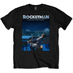 Elton John Unisex Tee Rocketman Starry Night Shirt