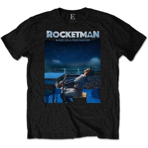 Elton John Unisex Tee Rocketman Starry Night Shirt