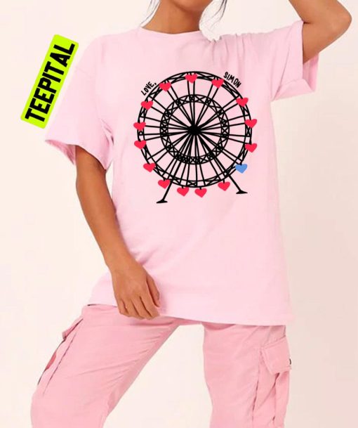 Ferris Wheel In Love Simon Movie T-Shirt