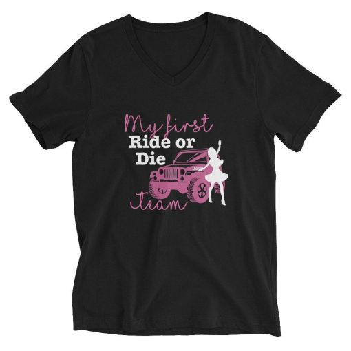 First Jeep With Doll Unisex T-Shirt