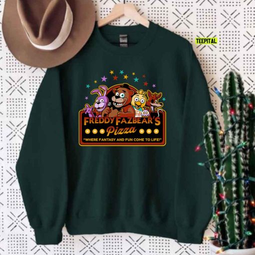 Five Nights At Freddy Fazbear’s Pizza Fnaf Logo Unisex Sweatshirt