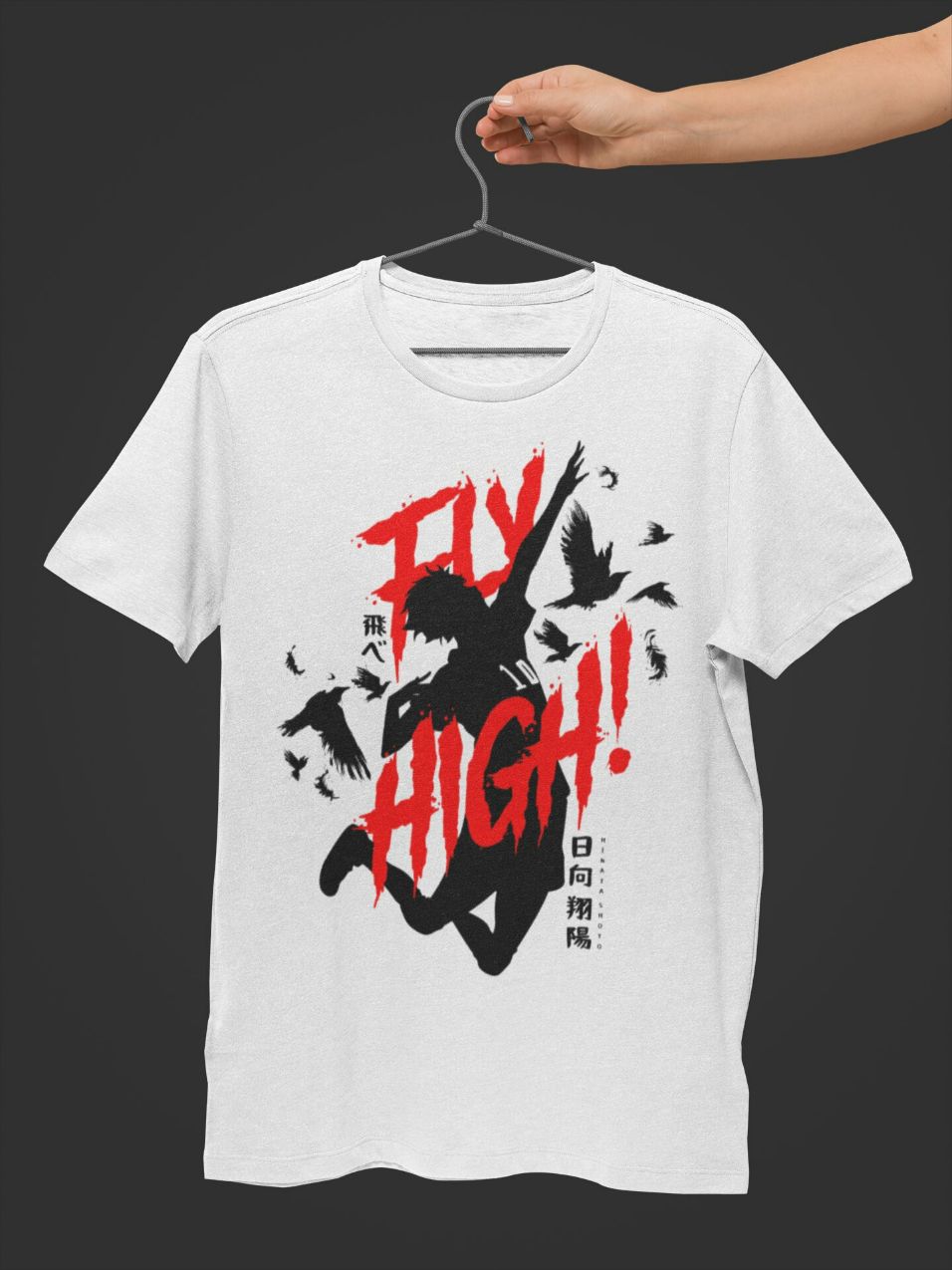 Camisa Haikyuu Fly High - Exclusiva - Camisas Full