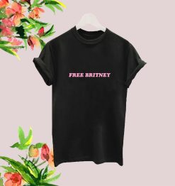 Free Britney Spears Slogan Tee Shirt