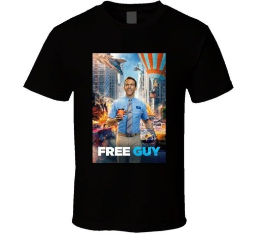 Free Guy Ryan Reynolds Movie T-Shirt