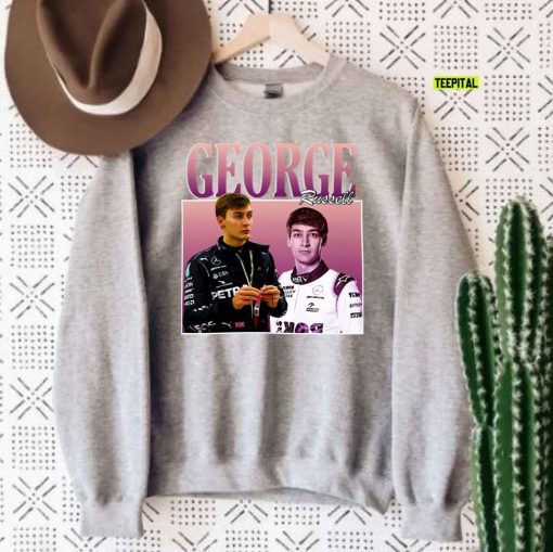 George Russel Vintage Bootleg 90s Homage T-Shirt