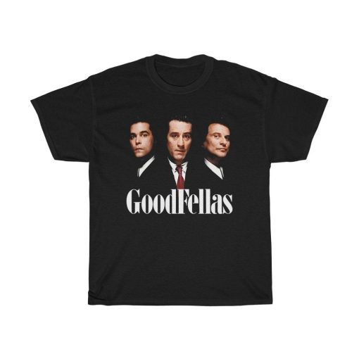 Goodfellas Three Wise Men 90s Gangster Movie Black Tee T-Shirt