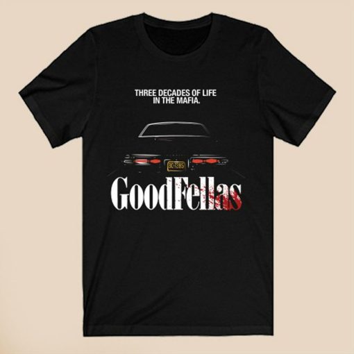 Goodfellas Three Wise Men Gangster Mafia Movie Mens Black T-Shirt