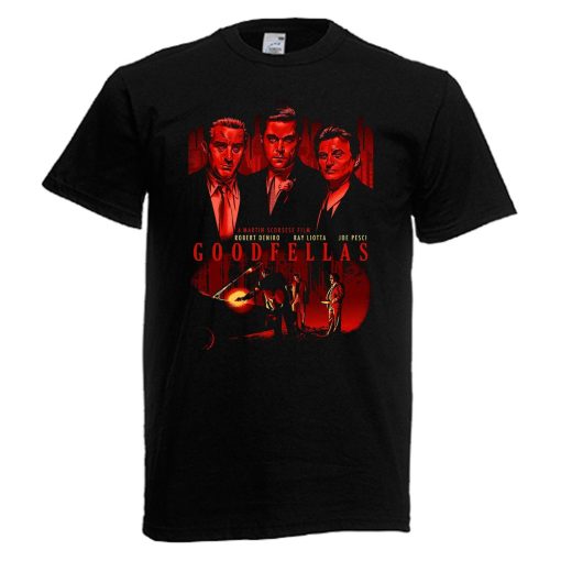 Goodfellas Three Wise Men Mafia Gangster Movie Mens Black T-Shirt