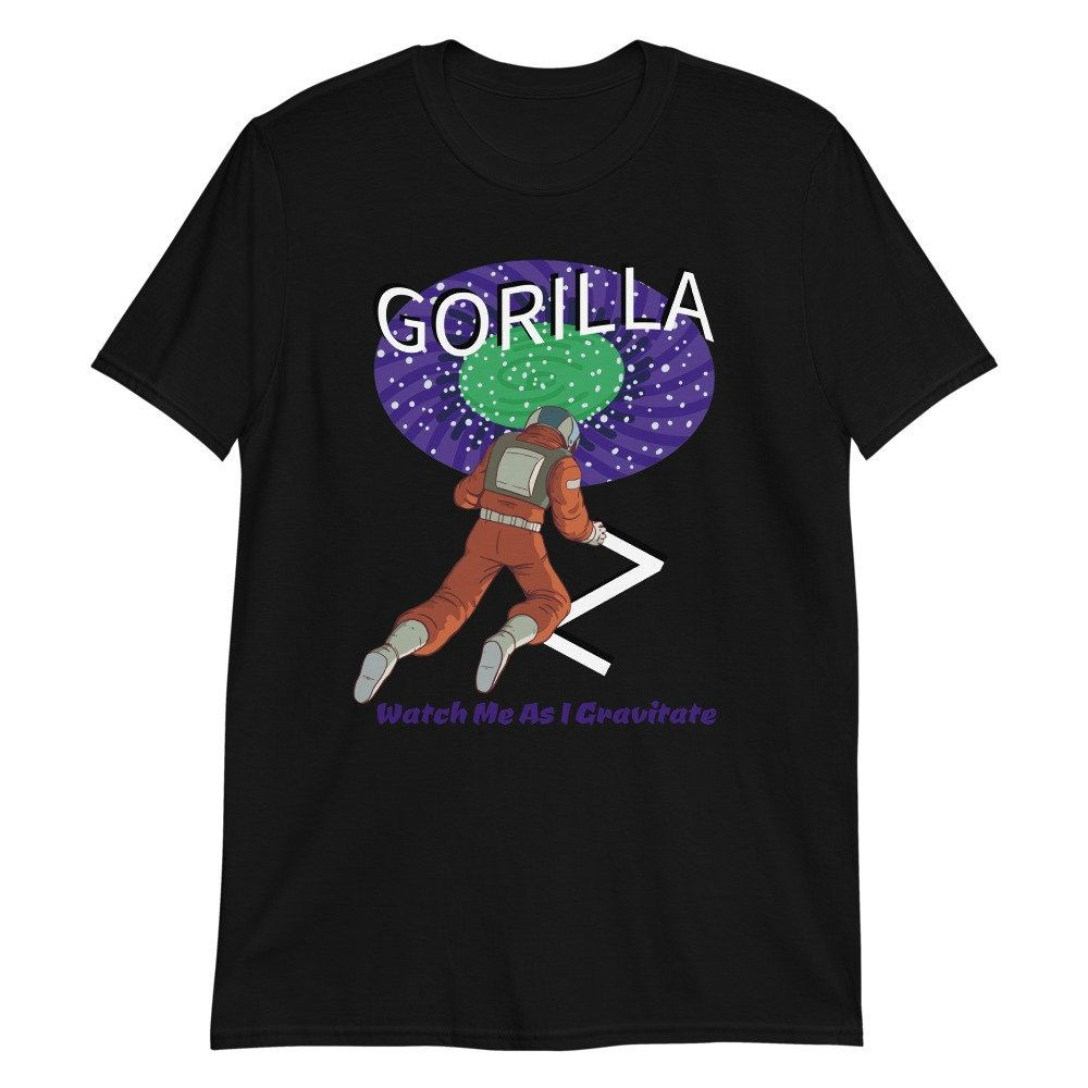 Gorilla In Space Funny Astronaut Softstyle T-Shirt
