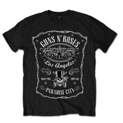 Guns n Roses Paradise City Slash Axl Rose Rock Official Tee T Shirt