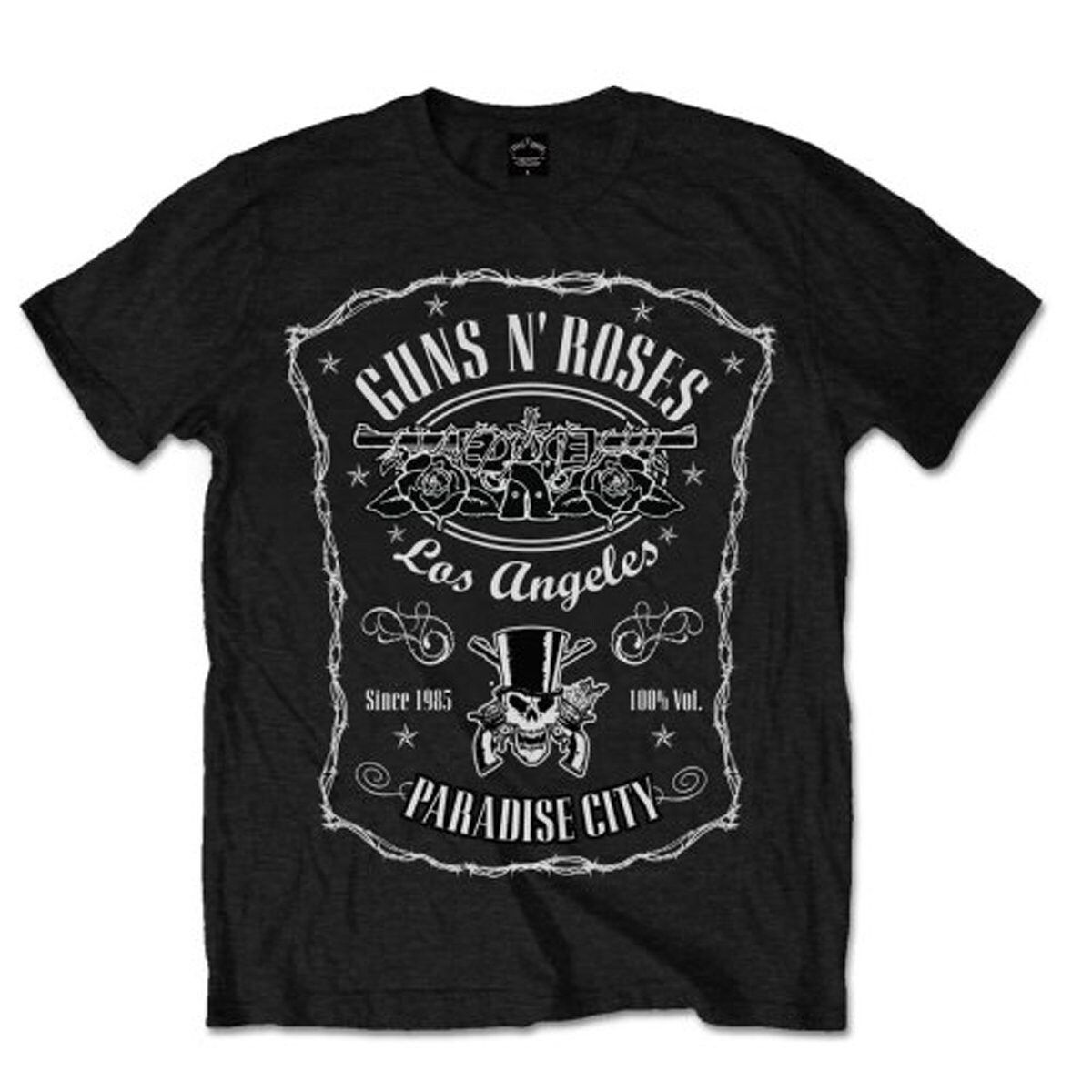 Guns n Roses Paradise City Slash Axl Rose Rock Official Tee T