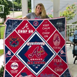 H – Atlanta Braves Quilt Blanket