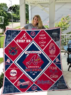 H – Atlanta Braves Quilt Blanket