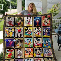 H – Mickey Mouse Quilt Blanket  Ver 25-2