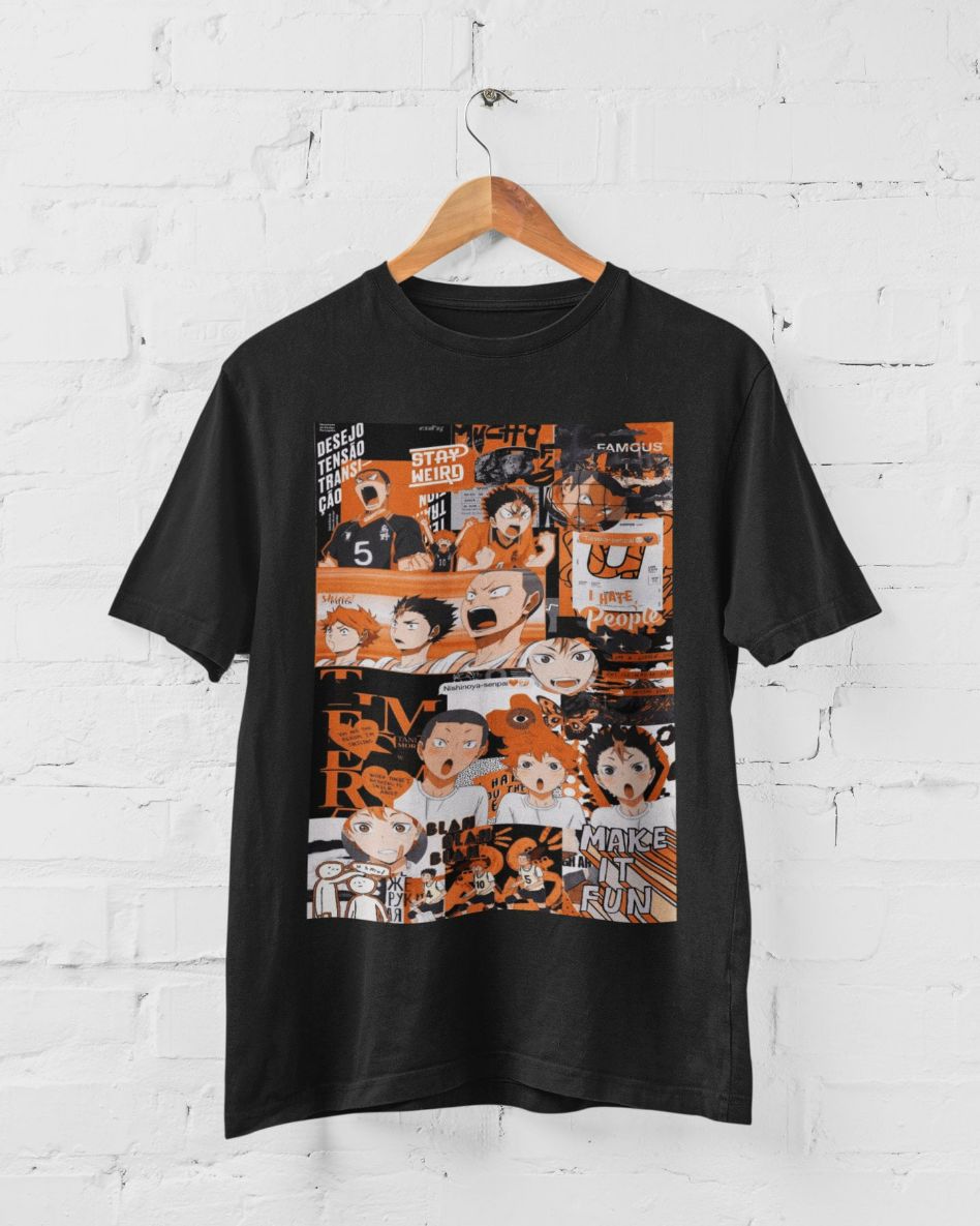 Haikyuu Cool Art Style Anime T-Shirt