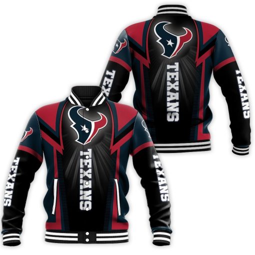 Houston Texans For Fans Baseball Jacket