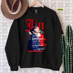 Jin BTS BANGTAN Profile Fanart Unisex Sweatshirt