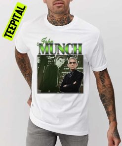 John Munch 90s Inspired Vintage Homage T-Shirt