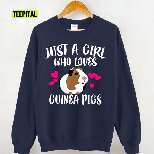 Just A Girl Who Loves Her Guinea Pig Unisex Sweatshirt