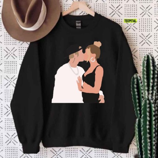 Justin And Hailey Bieber Unisex Sweatshirt