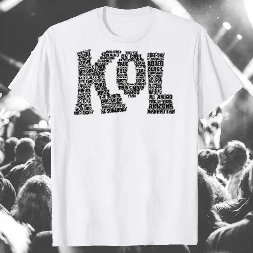 Kings Of Leon Logo Popular Graphic T-Shirt – Teepital – Everyday New ...