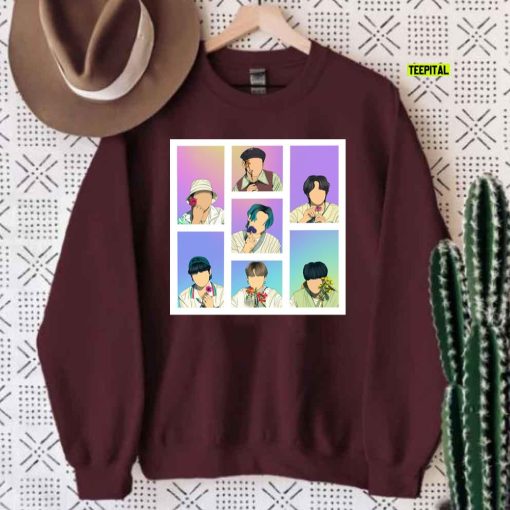 KPOP BTS Muster Sowoozoo Flowers Unisex Sweatshirt