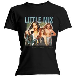 Ladies Little Mix LM5 Collage Profile Official Tee T-Shirt