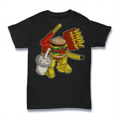 Lego Big Mac Burger Robot T-Shirt