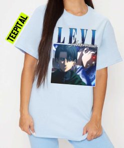 Levi Ackerman Anime Homage Attack On Titan T-Shirt